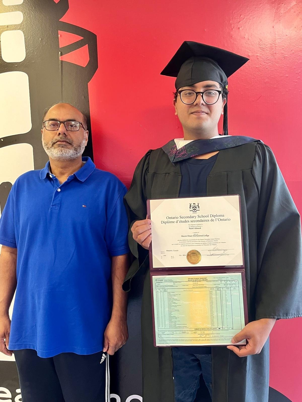 Beaconhouse graduate with certificate — photograph 8